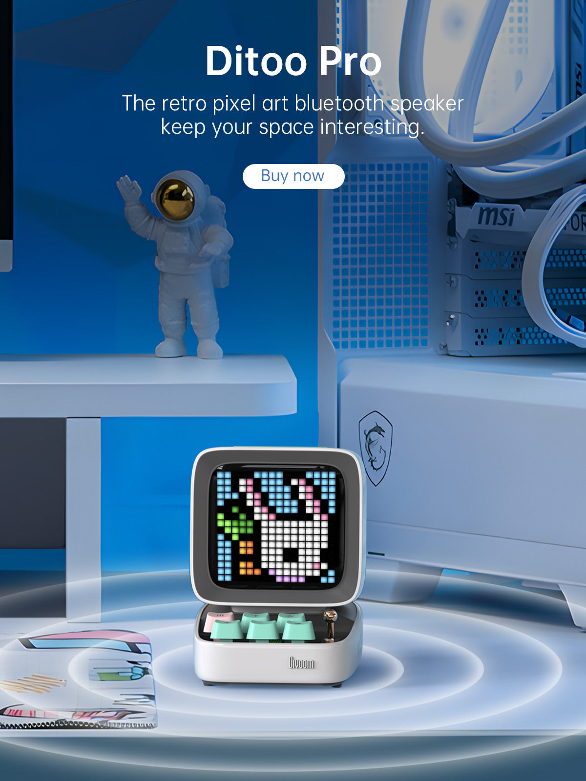 Divoom Bluetooth Speakers – Pixel Art Displays| Official US Store ...