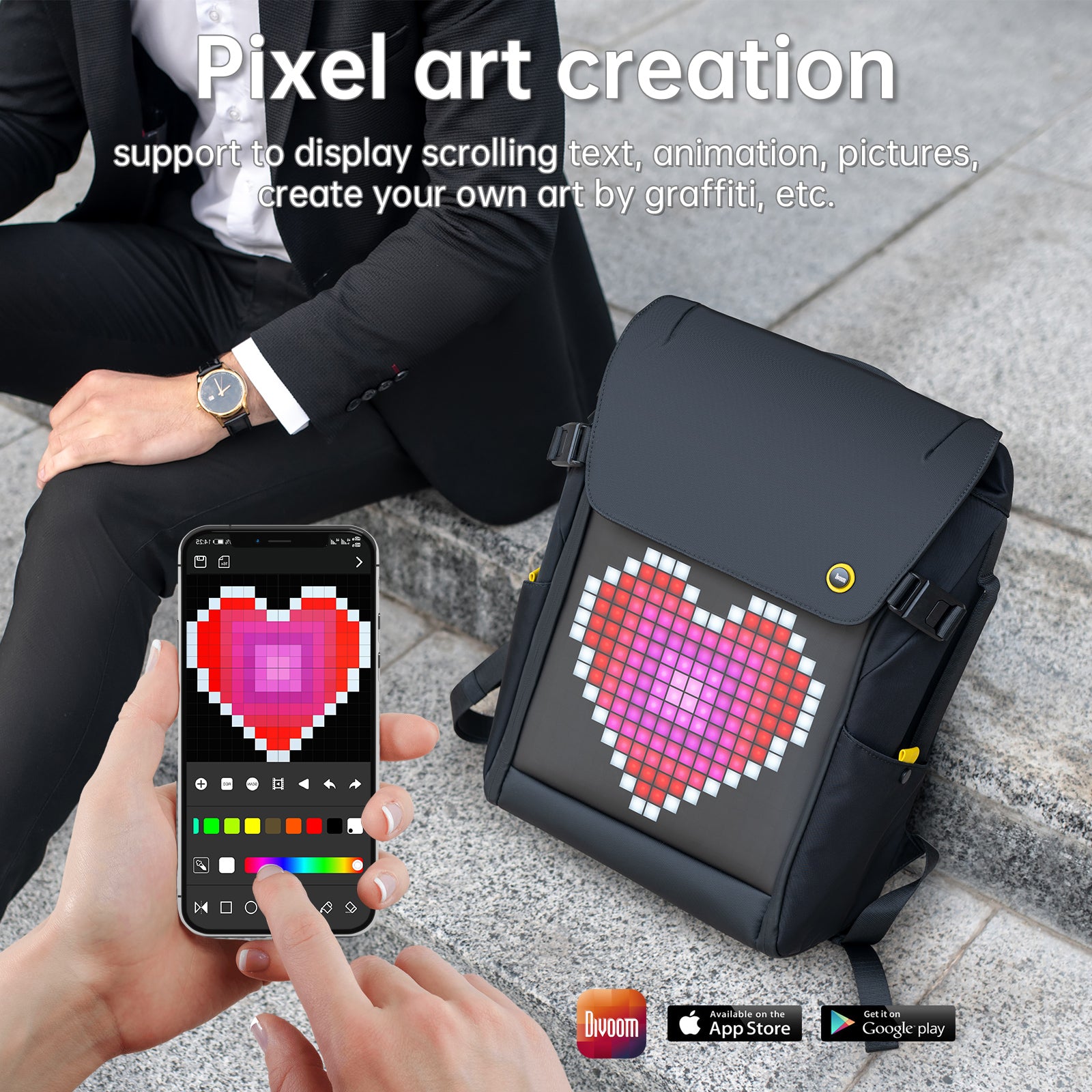 Divoom Pixoo Backpack-M